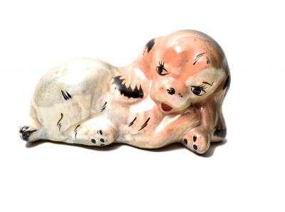 Perrito De Cermica Recuerdo De Jesus