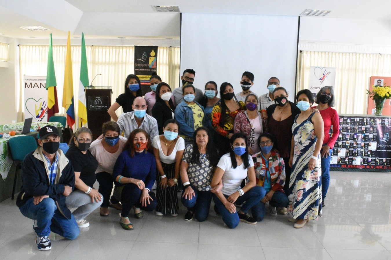 Fortalecimiento a las capacidades de la red colombiana de organizaciones de familiares de personas desaparecidas