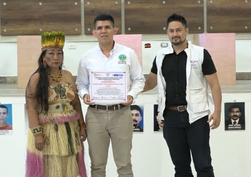 Conmemoración del día internacional de las víctimas de desaparición forzada