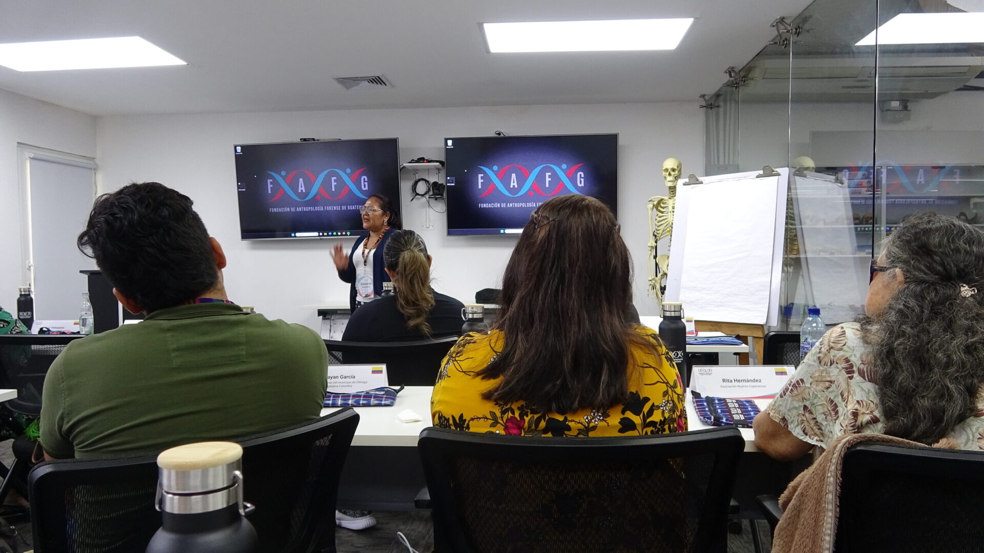Taller de fortalecimiento de capacidades en Guatemala para representantes de organizaciones de la sociedad civil colombianas que trabajan en la búsqueda de personas desaparecidas