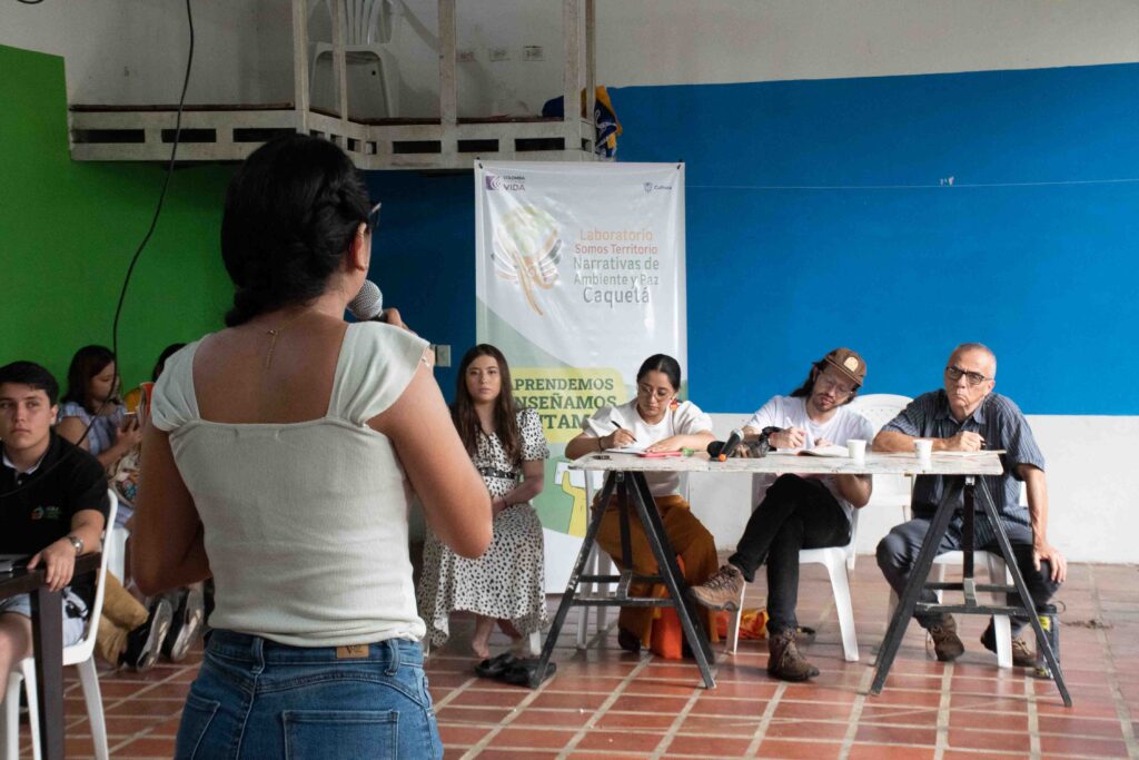 Participación en Laboratorio Somos Territorio, Narrativas de Ambiente y Paz Caquetá.